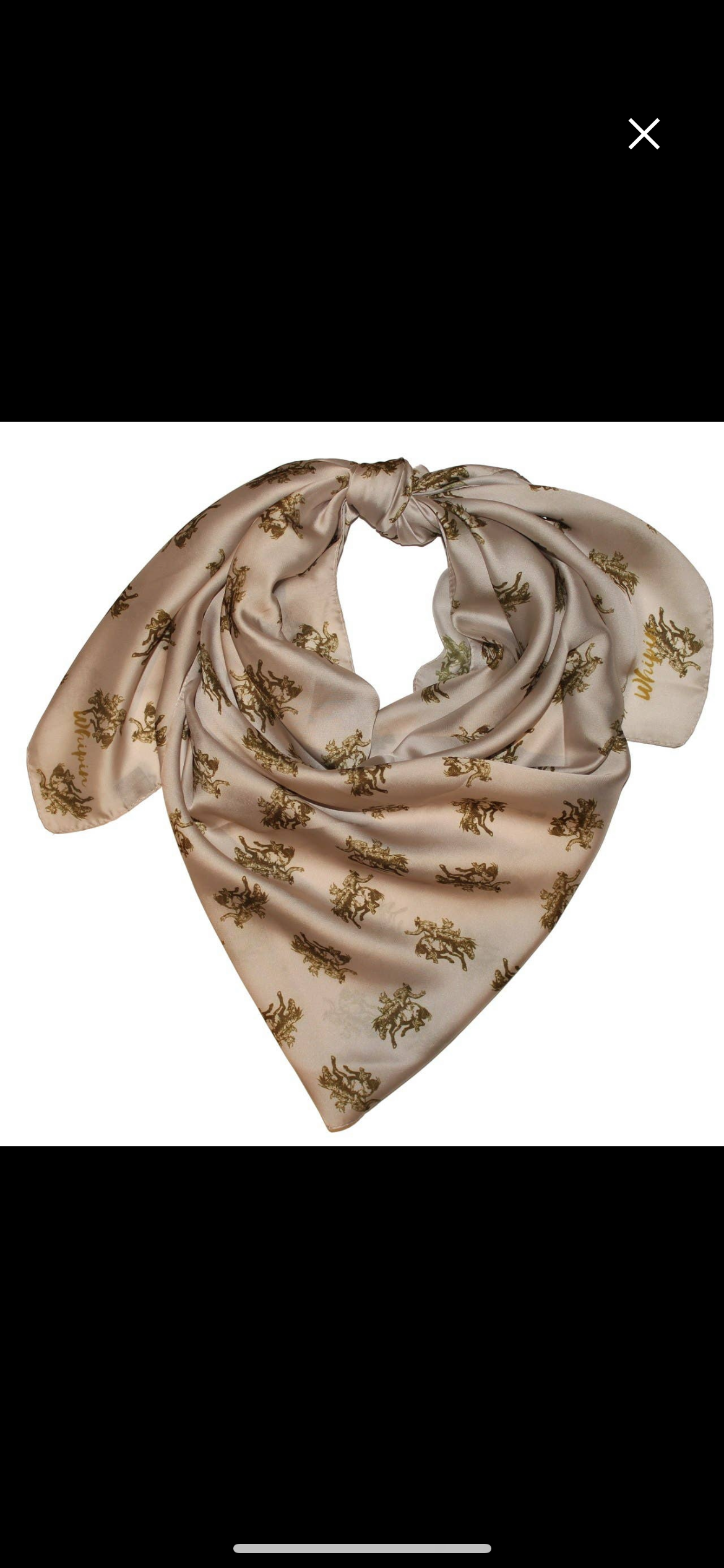 Vintage Bronc Print XL Wild Rag