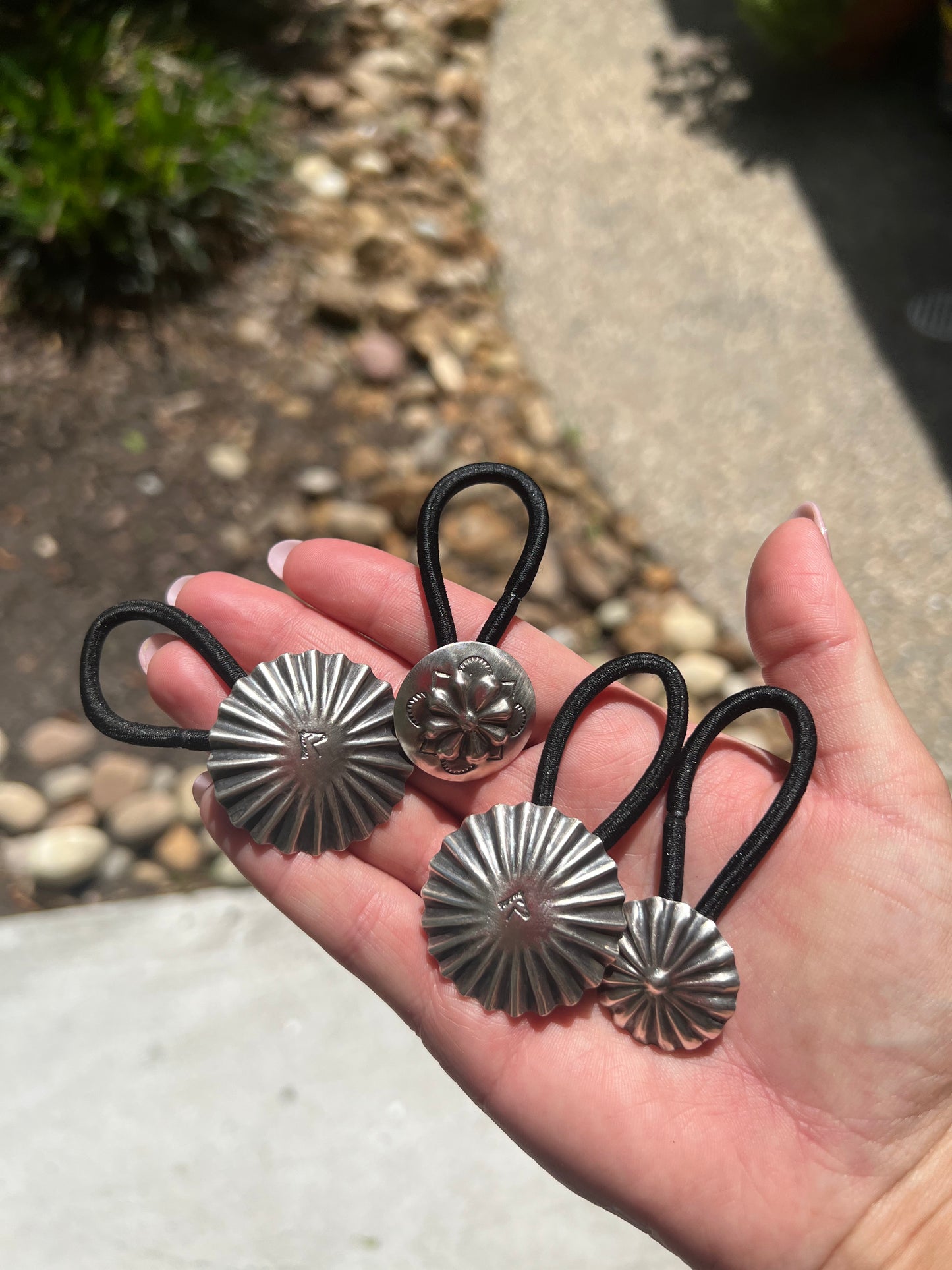 Concho Hair Ties