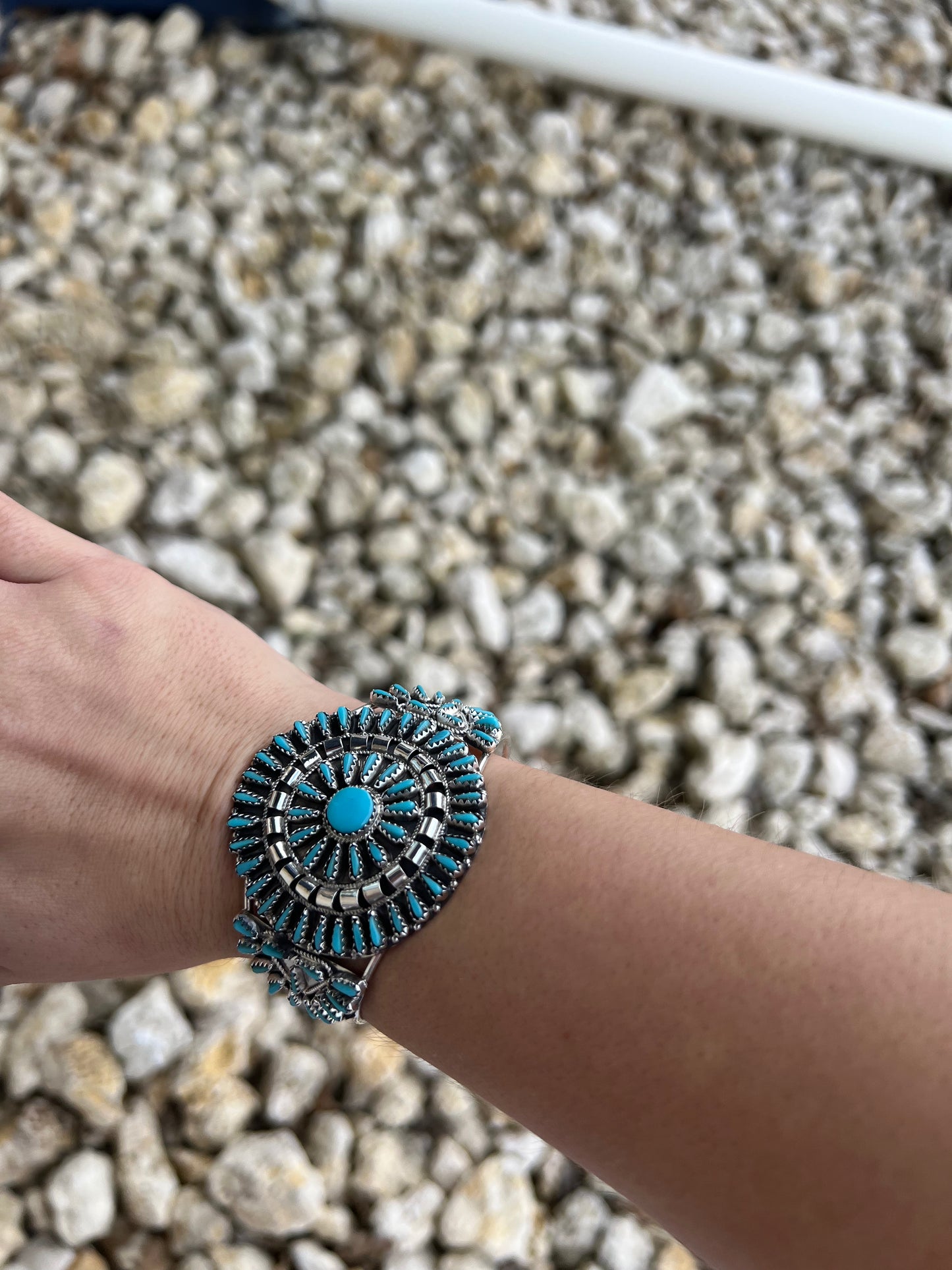 Zuni Kingman Cuff
